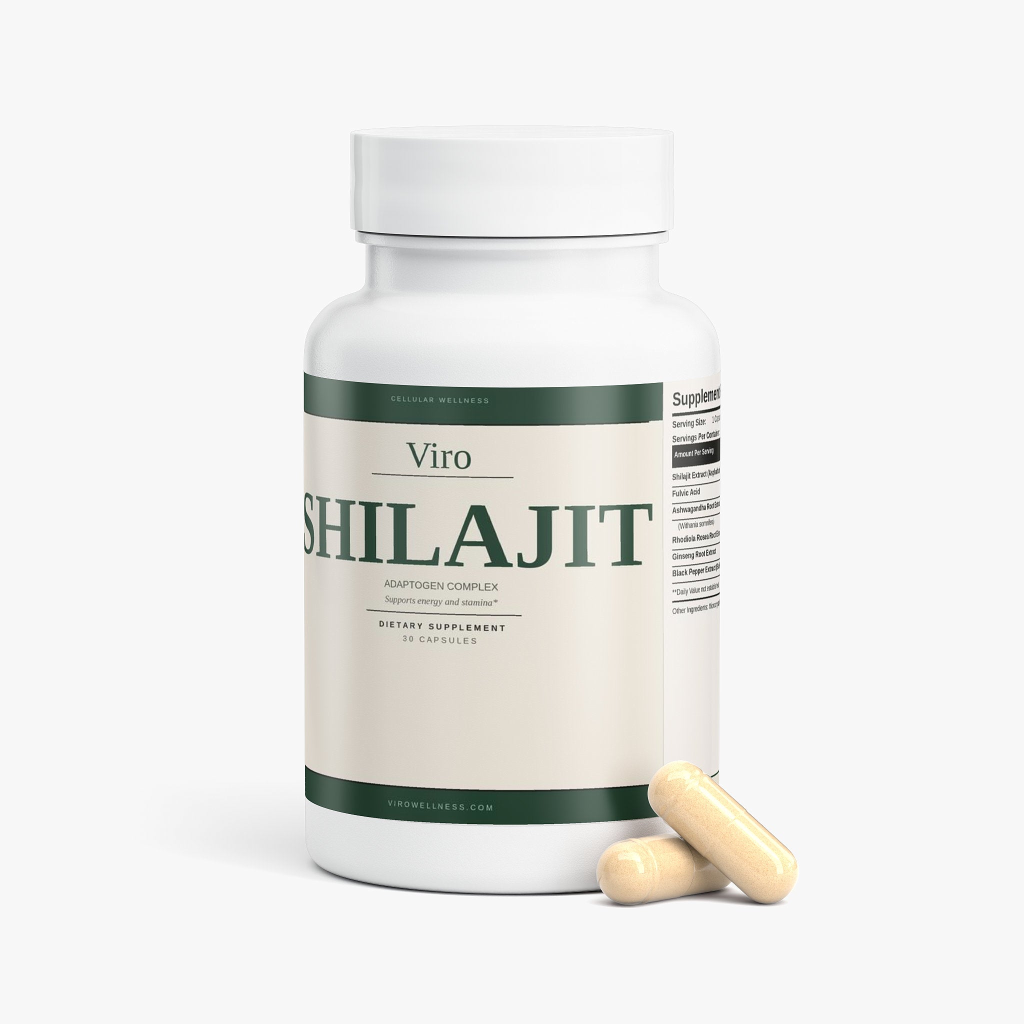 Shilajit Adaptogen Complex